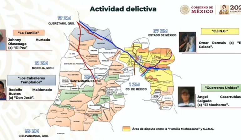 Operan 6 grupos delincuenciales en la Zona Metropolitana