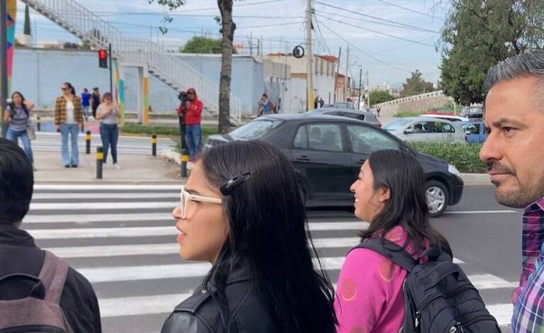 Paso peatonal al inicio de la recta a Cholula era necesario: Adán Domínguez