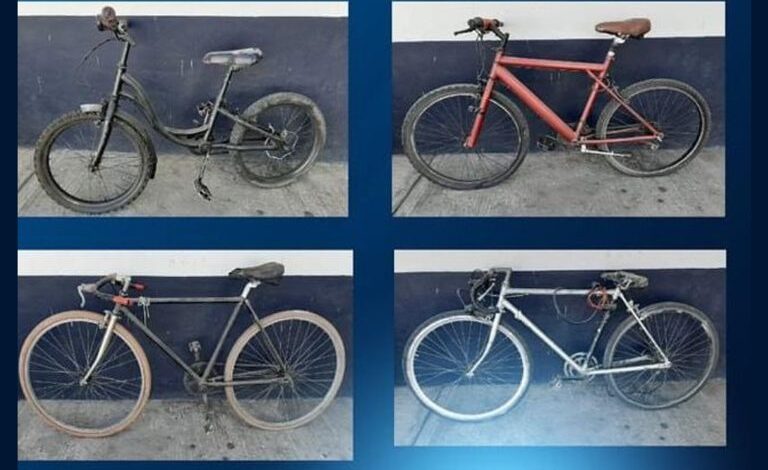 Atlixco tiene en su comisaría cerca de 20 bicicletas y diablitos que no han sido reclamados