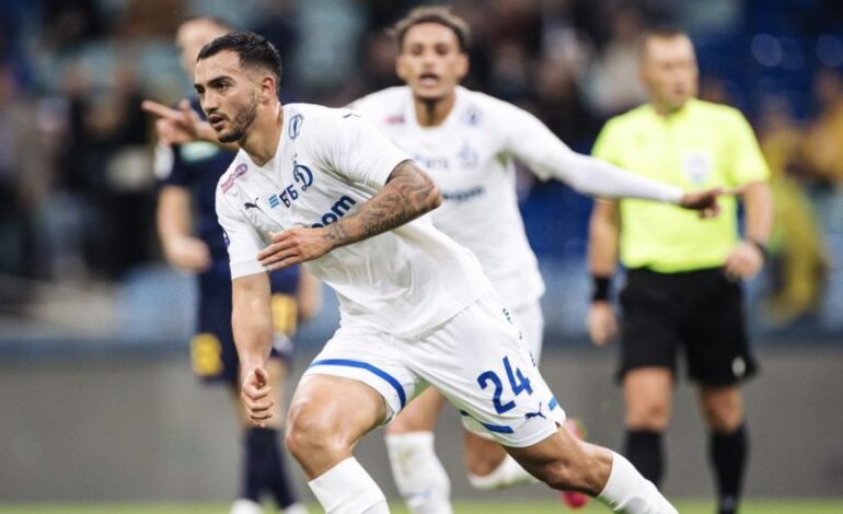 Luis Chávez anota su primer gol en Rusia con el Dinamo Moscú