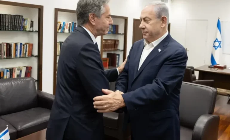 Blinken llega a Israel en su tercera visita para mediar en el conflicto de Gaza