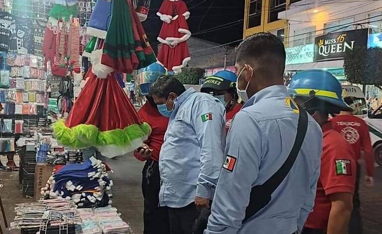 Ante prohibición de uso y venta, decomisan 100 kilos de pirotecnia