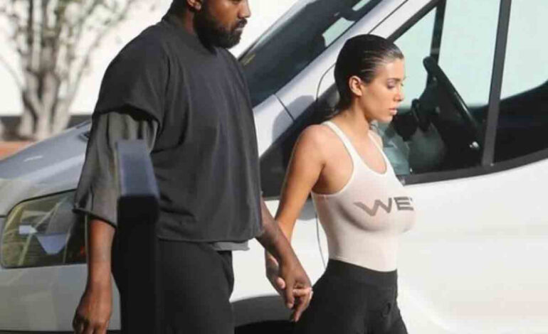 Descubren inquietante detalle en atuendo de Bianca Censori, esposa de Kanye West
