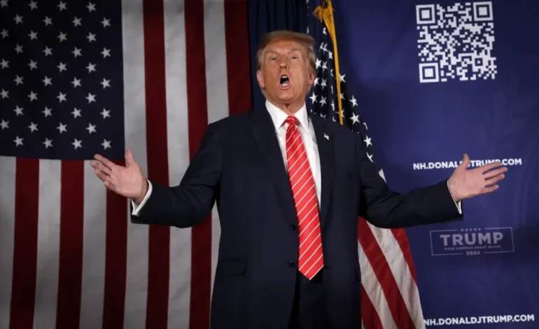 Trump alerta una «tercera guerra mundial» y asegura que «Biden solo sabe lanzar bombas por todas partes»