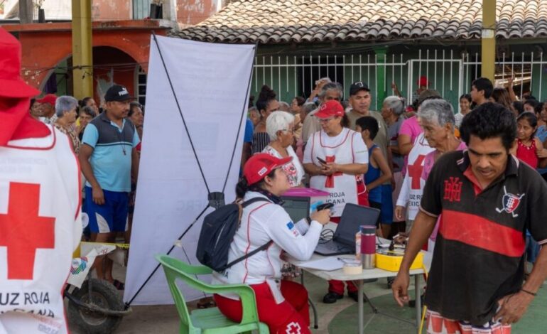 Cruz Roja Mexicana se prepara para enfrentar la época de huracanes de 2024