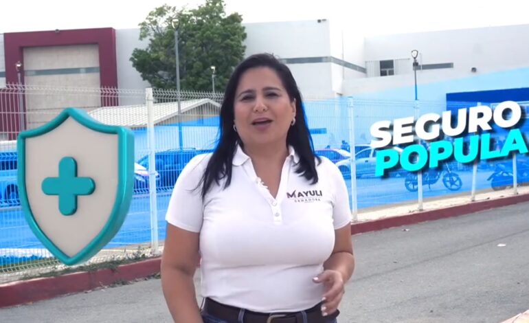 Mayuli Martínez afirma que la salud es un derecho para todas y todos, y se compromete a reinstaurar el Seguro Popular.